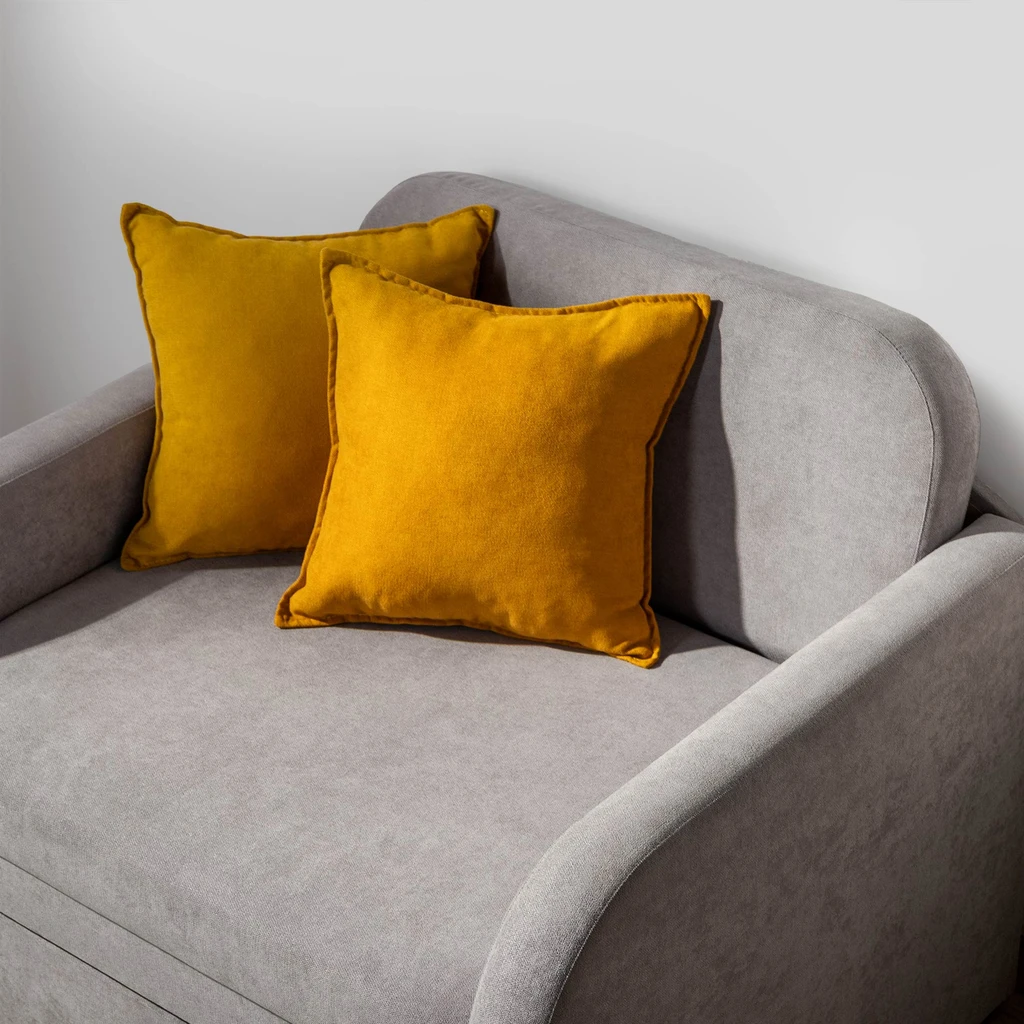 1-místná rozkládací pohovka MINI šedá.