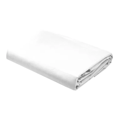 Bavlněné prostěradlo s gumičkou PURE 220x200 cm bílé