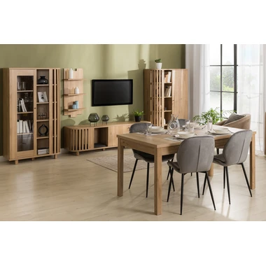 Vitrína s lamelami RANFLURY