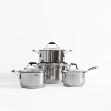 Sada 4 hrnců na indukci a plyn SAUL