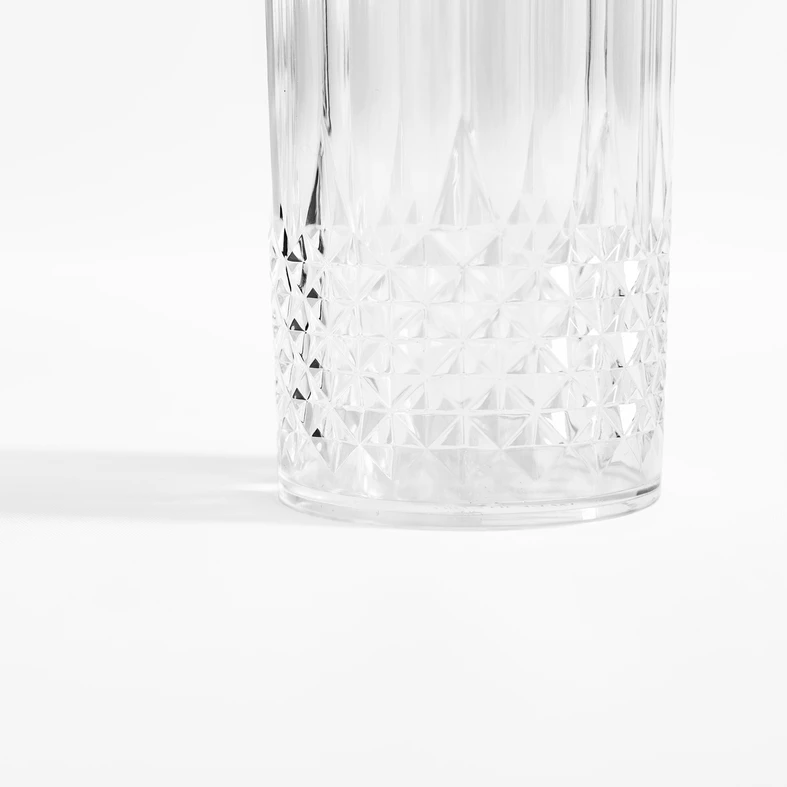 Detal, dekoracyjny, geometryczny, kryształowy wzór. 