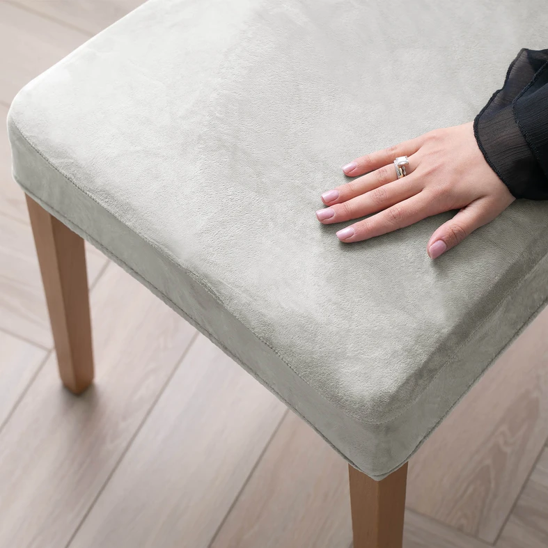 Zdjęcie pokrowca. Zbliżenie. Widać fakturę materiału.