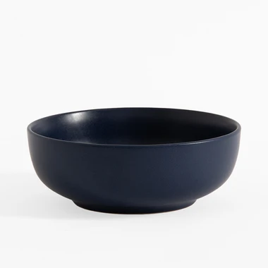 Modrá keramická miska MATTE 680 ml
