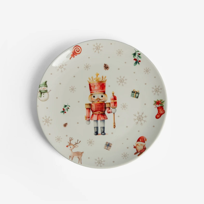 Talíř na sváteční oběd NUTCRACKER 26,5 cm