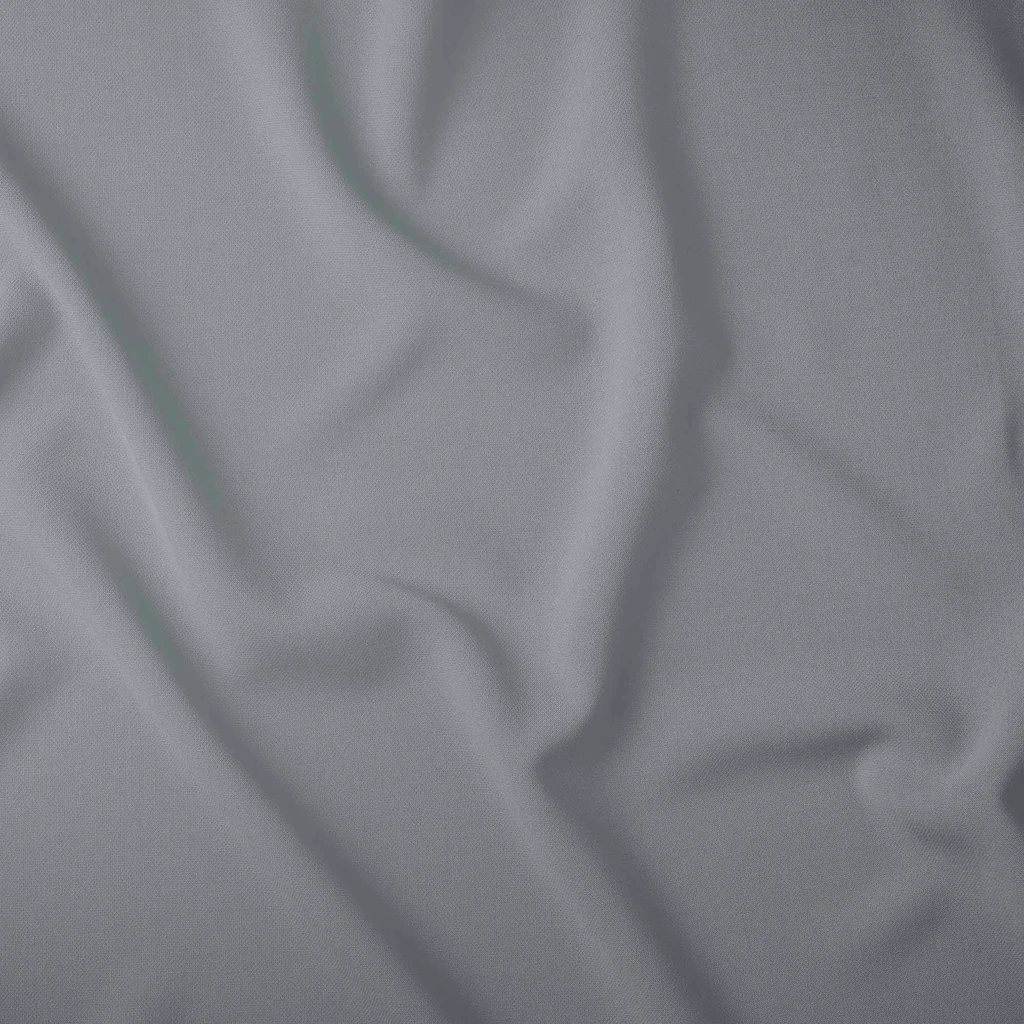 Šedé saténové prostěradlo s gumou PURE 220x200 cm