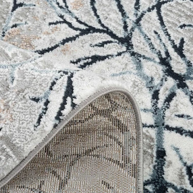 Šedo-modrý koberec MONTENEGRO 60x100 cm