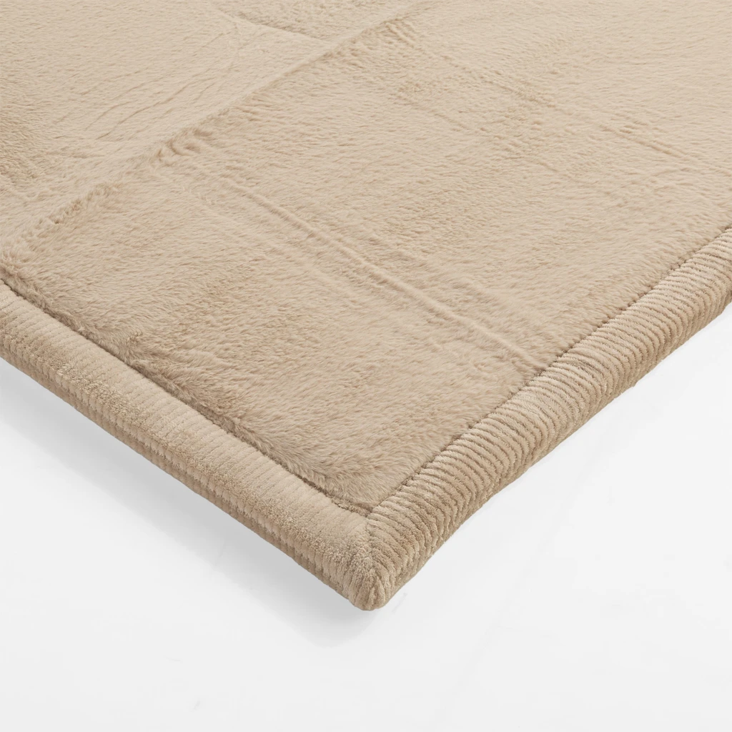 Koberec béžový PUFFY SOFT 80x80 cm