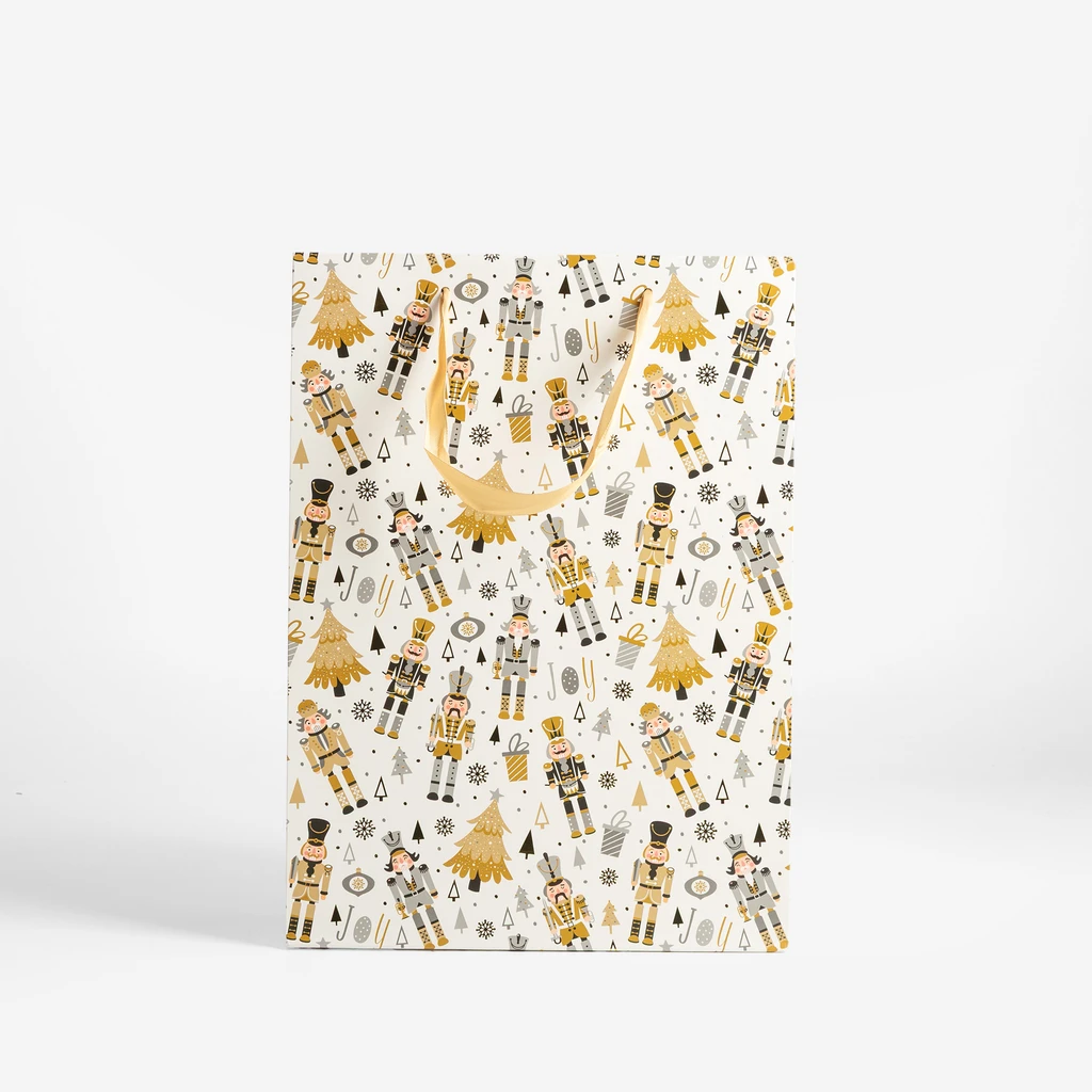 Vánoční dárková taška 34,5 cm MIX