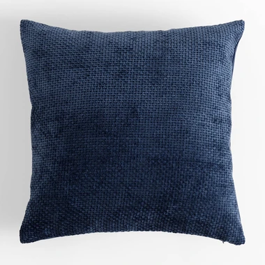 Dekorační tmavě modrý povlak na polštář CARMON 45x45 cm