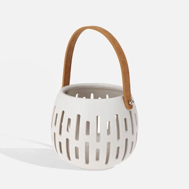 Lucerna s rukojetí 14x12 cm MIX