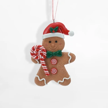 Závěsná vánoční dekorace PERNÍK 11 cm MIX