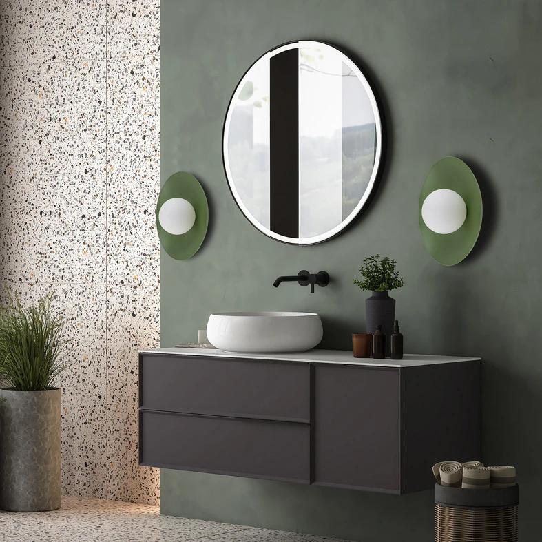 Geometryczna forma SLATE idealnie sprawdzi się w nowoczesnym oraz industrialnym wnętrzu. 