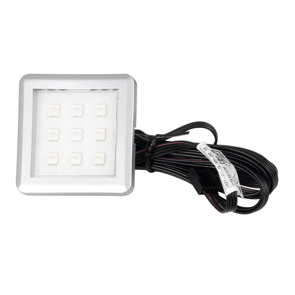 Osvětlení LED RGB 1-bodové SQUARE s ovladačem