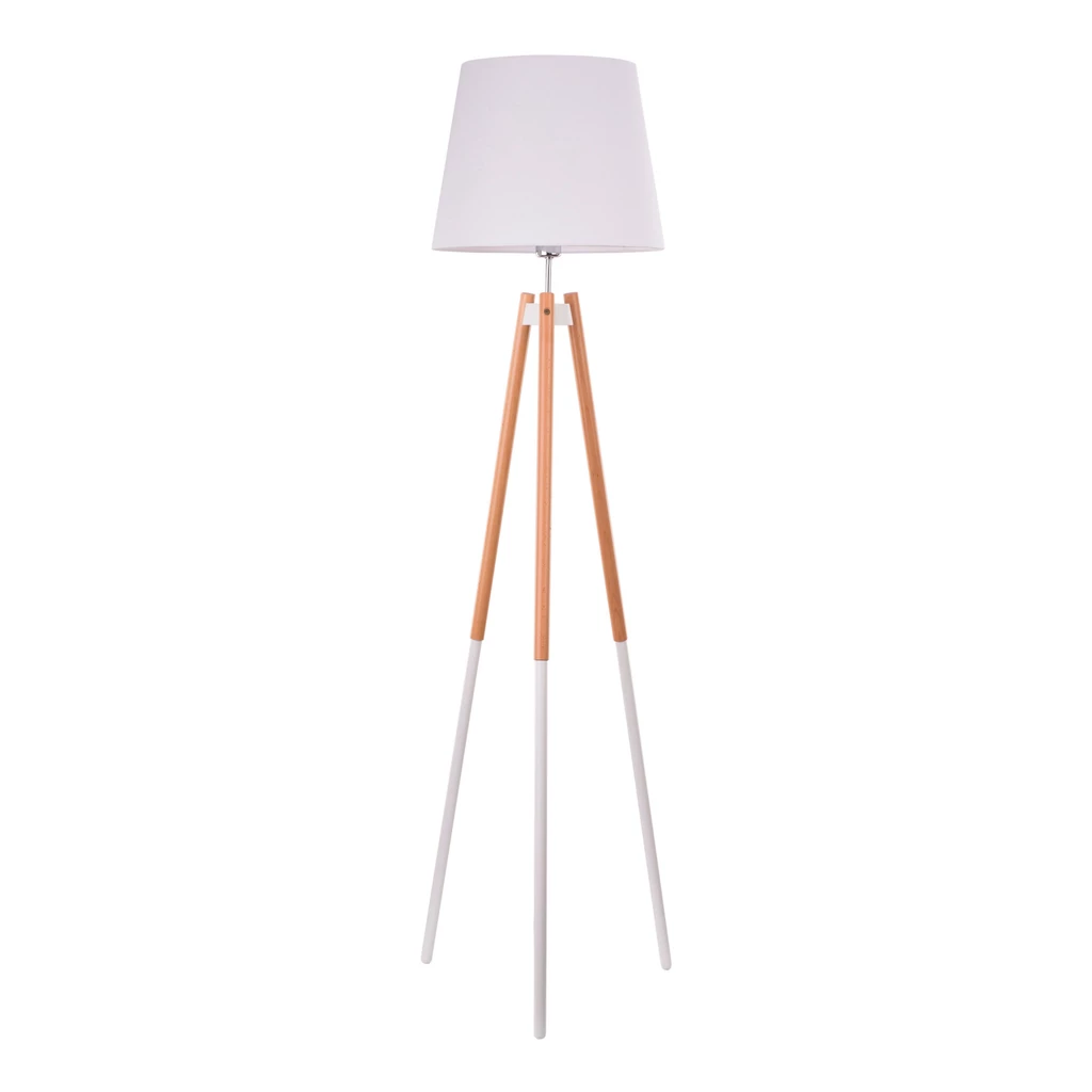 Stojací lampa trojnožka s bílým stínidlem VAIO NEW