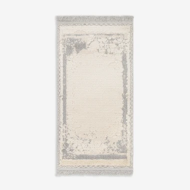 Koberec boho krémový NINA, 80x150 cm