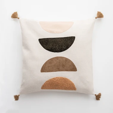 Geometrický povlak na polštář etno ANDRE 45x45