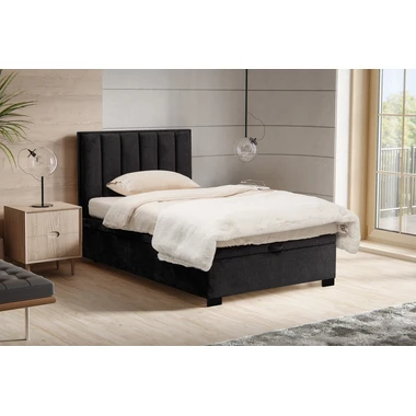 Čelo postele černé VERTICAL 120 cm