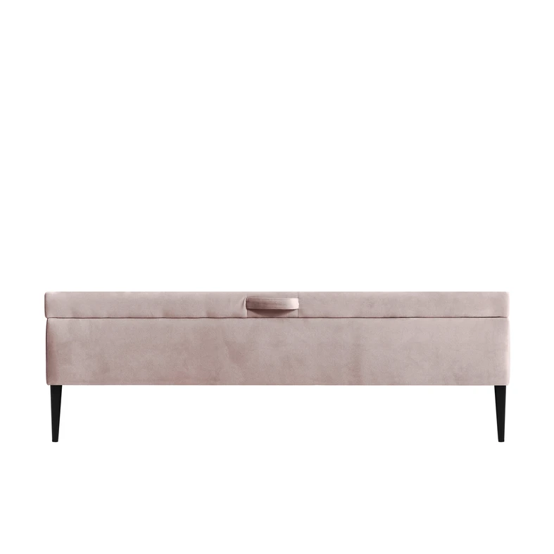 Růžová postel DONNA UNO PLUS 90 cm