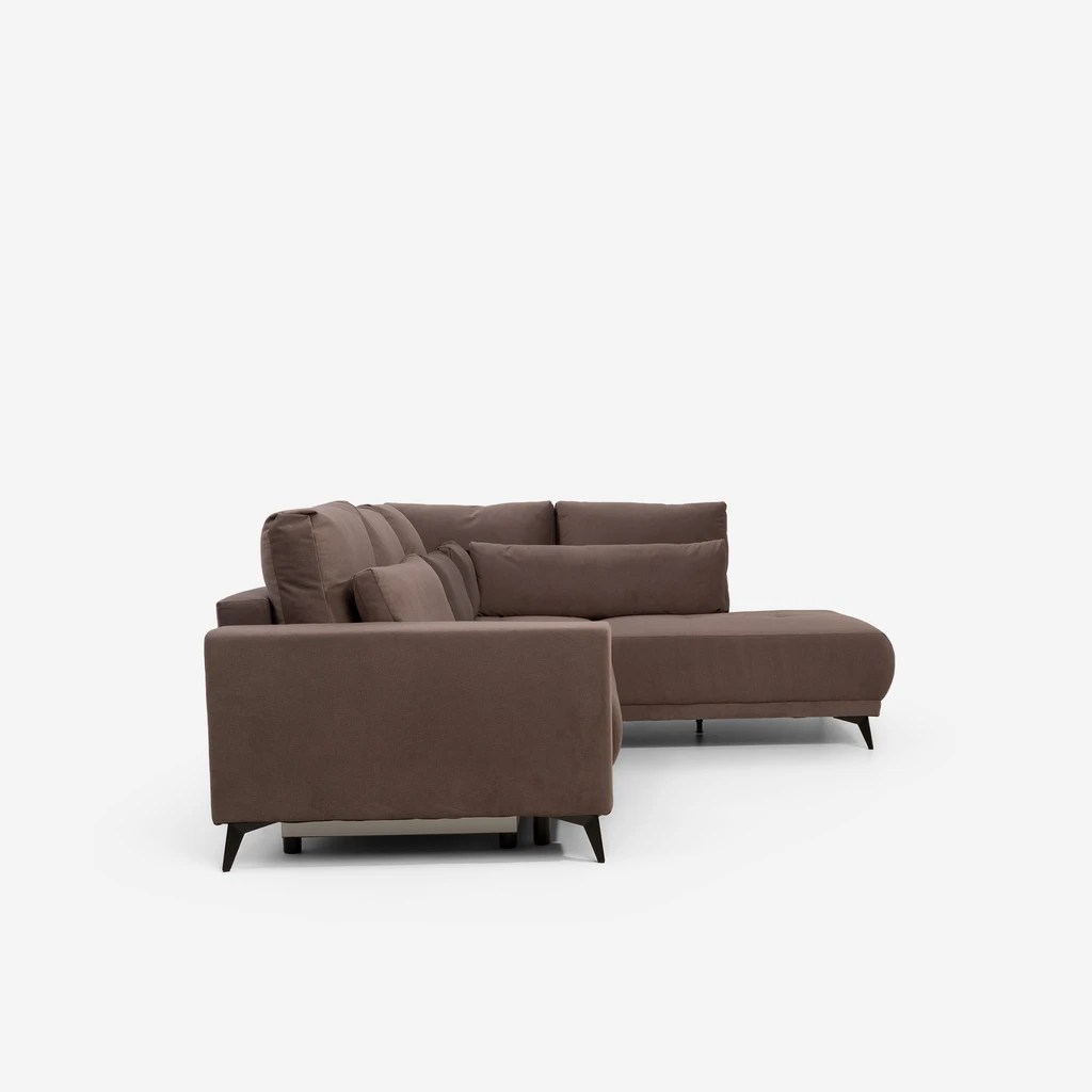 Zdjęcie narożnika. Widok z boku.