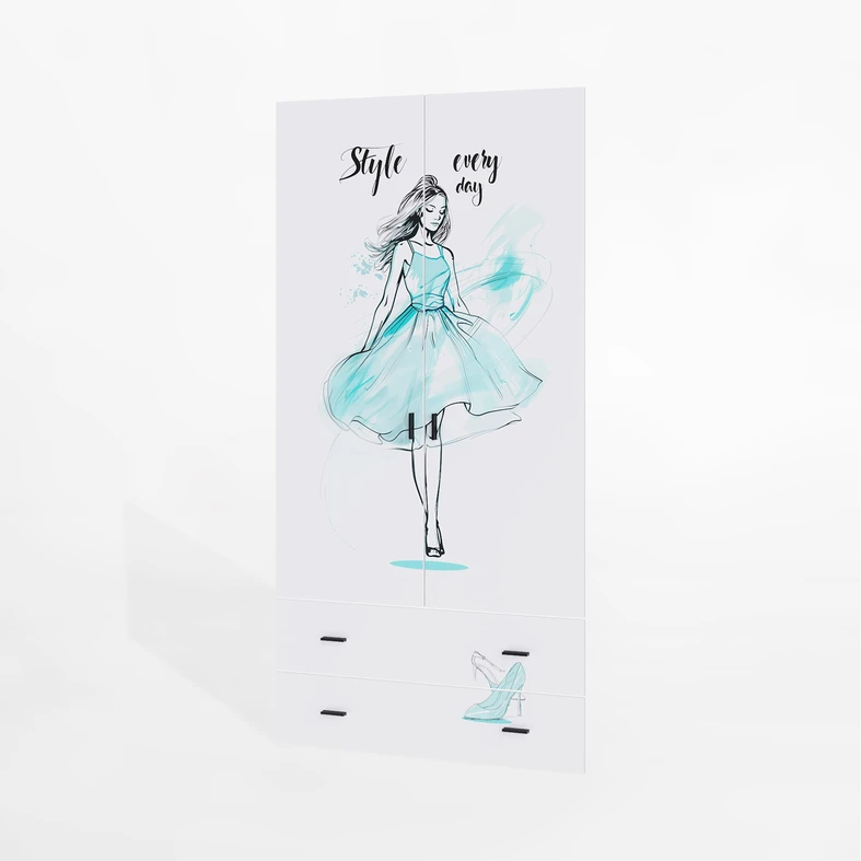 Skříň se zásuvkami TRENDS GIRL