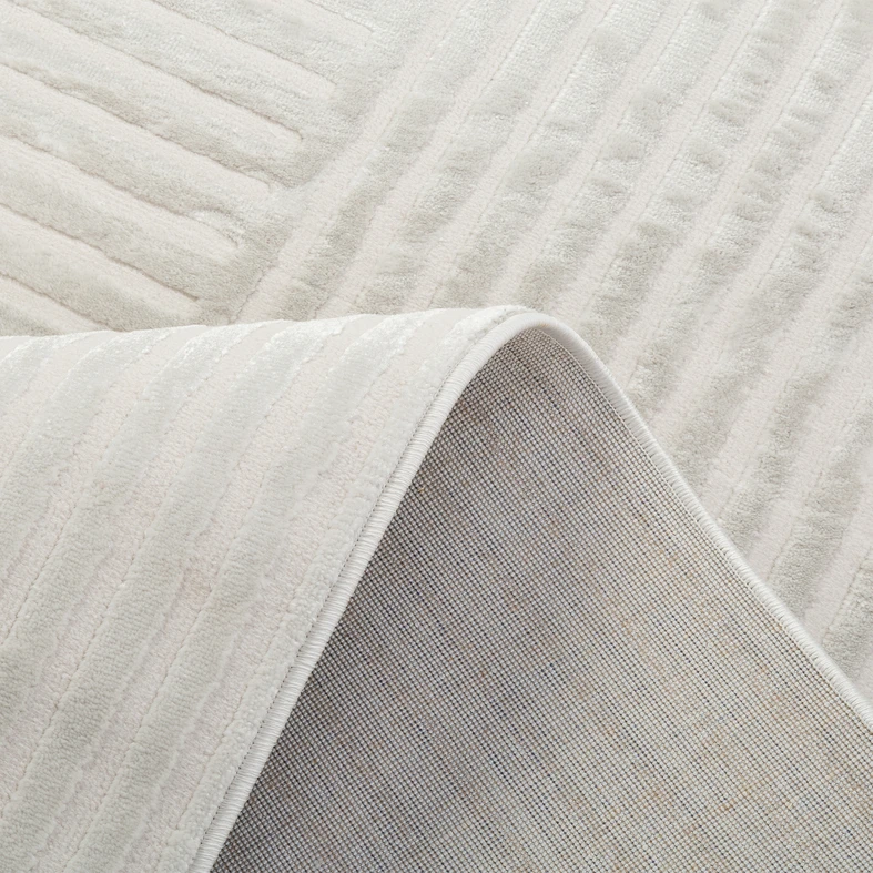 Koberec s geometrickým vzorem s pruhy BUTIQUE, 120x170 cm