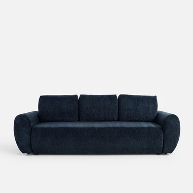 Třímístná pohovka DOLLY tmavě modrá