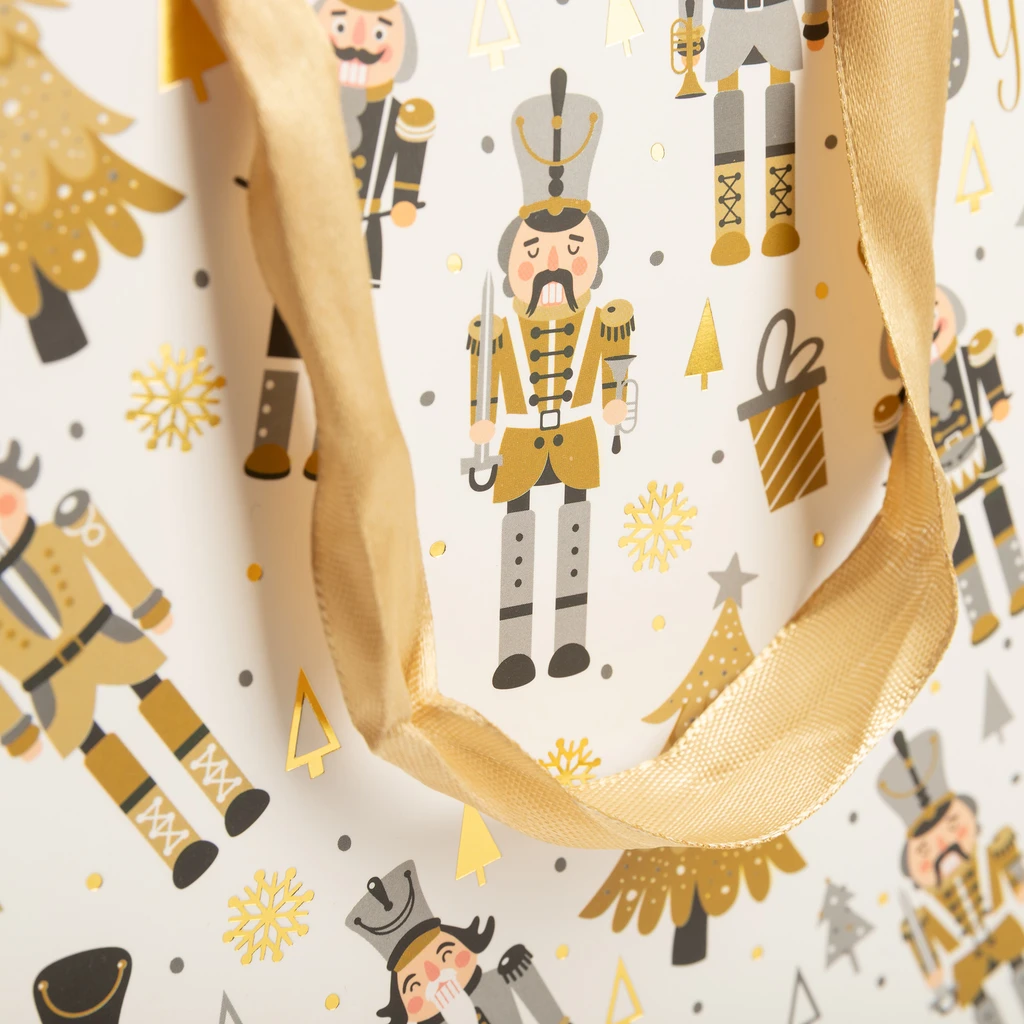 Dárková taška vánoční motiv 23 cm MIX