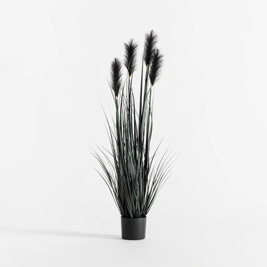 Umělá tráva pampas černá 120 cm