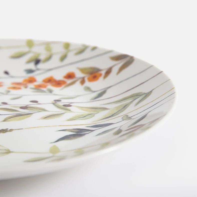 Porcelánový dezertní talíř jarní květiny 20 cm