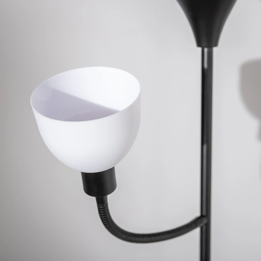 Stojací lampa černá PESO