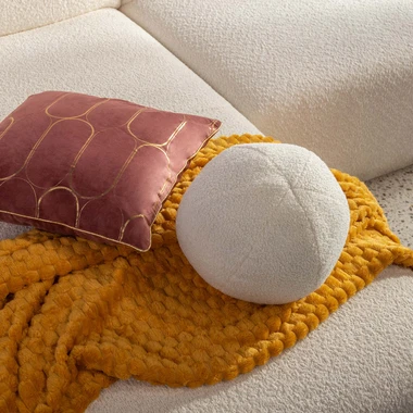 Růžový povlak na polštář AURAY 45x45 cm