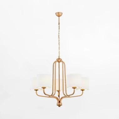 Zlaté závěsné svítidlo MARANELLO