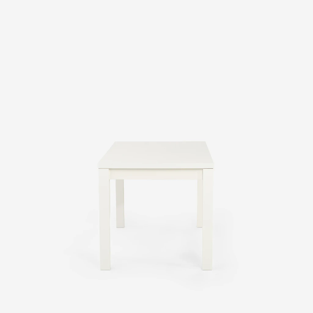 Rozkládací stůl bílý mat KELIN 138-178 cm