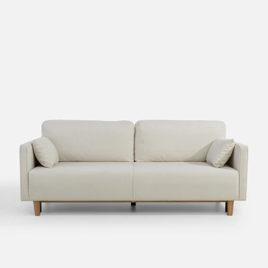 Rozkládací pohovka FORLI světle béžová