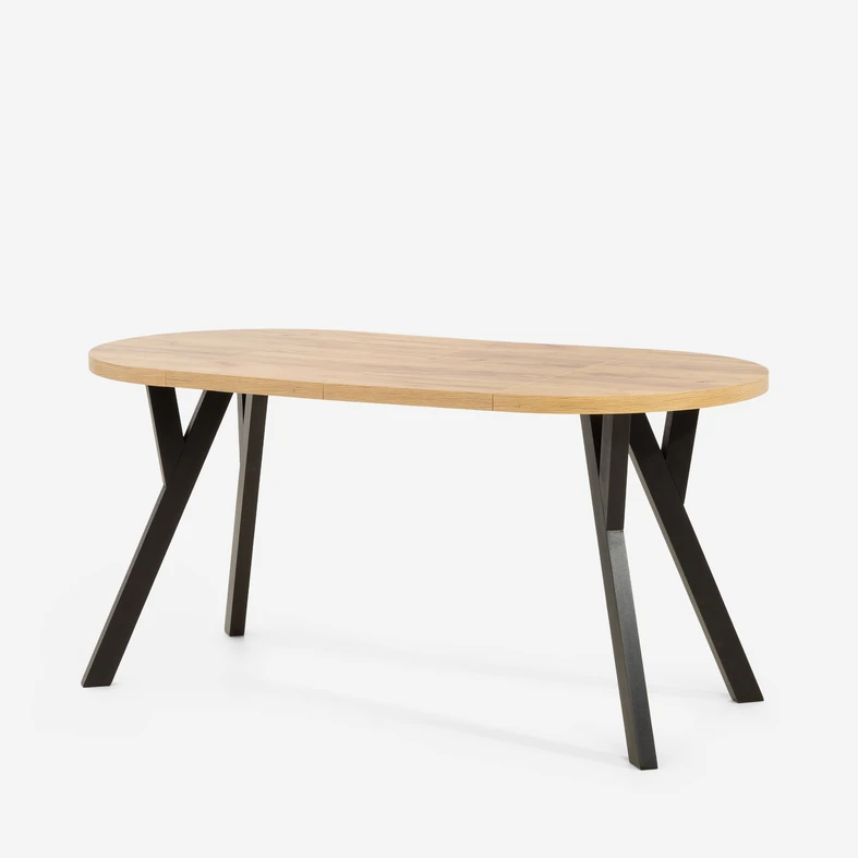 Kulatý rozkládací stůl PAOLO MINI 80-160 cm