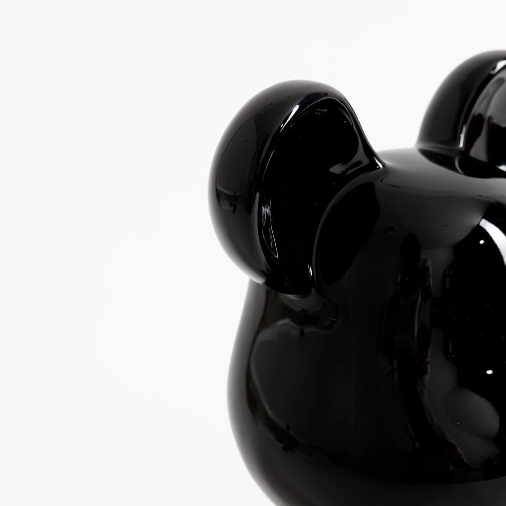 Dekorační figurka MEDVĚD černá