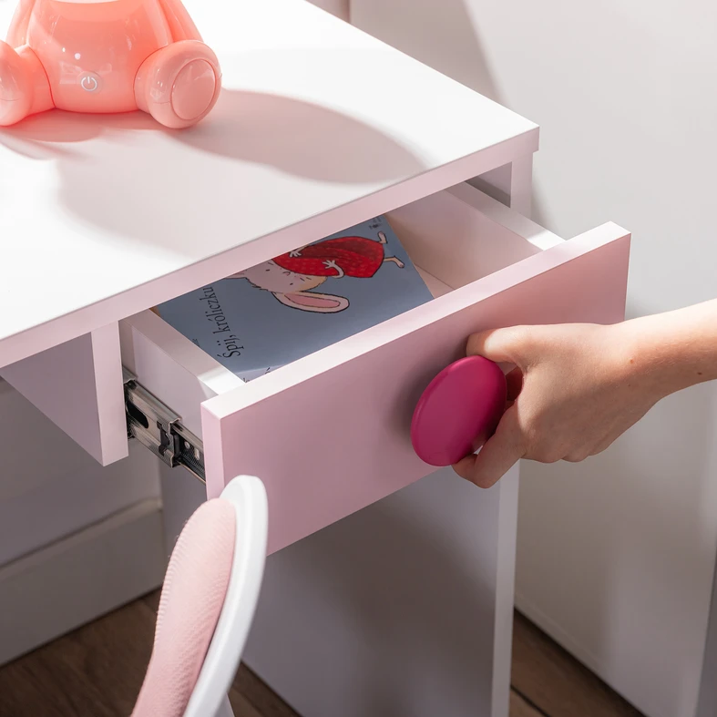 Biurko TOP BABY różowe