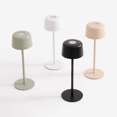 Stolní lampa LED IP44 bílá POCO