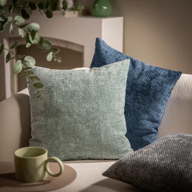 Dekorační mátový povlak na polštář CARMON 45x45 cm