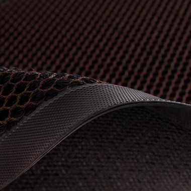 Rohožka na boty, tmavě hnědá, 43x76 cm