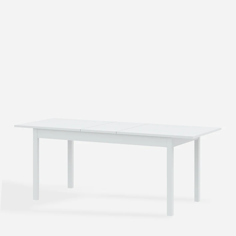 Rozkládací stůl UNO bílý 160-230 cm