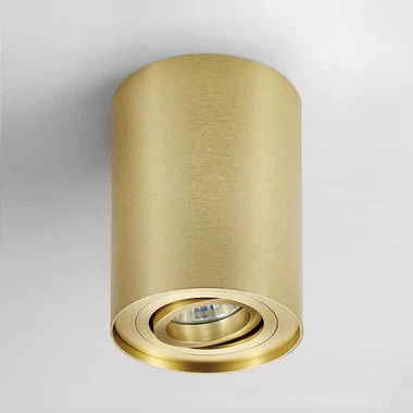 Zlaté stropní bodové svítidlo nastavitelné RONDOO