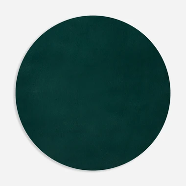 Koberec kulatý tmavě zelený RABBII 100 cm