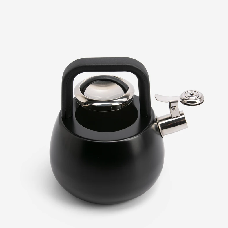 Konvice s píšťalkou černá 2000 ml