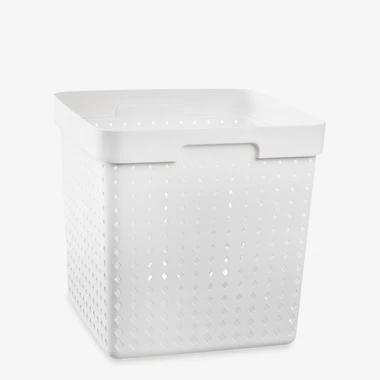Bílý koš SEOUL XL