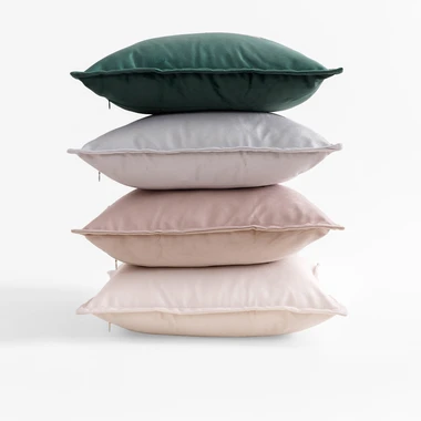 Krémový povlak na polštář ALUNA 45x45 cm