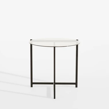 Stolek se skleněnou deskou STRELLICE 50 cm