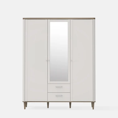 Šatní skříň 3-dveřová se zrcadlem LACETTI