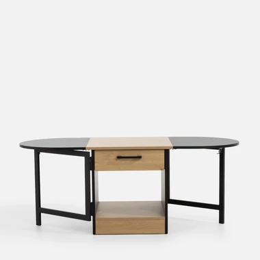 Rozkládací stolek se zásuvkou LAURELIA