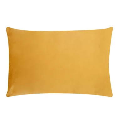 Velurový polštář v hořčicové barvě VELVIO 40x60 cm